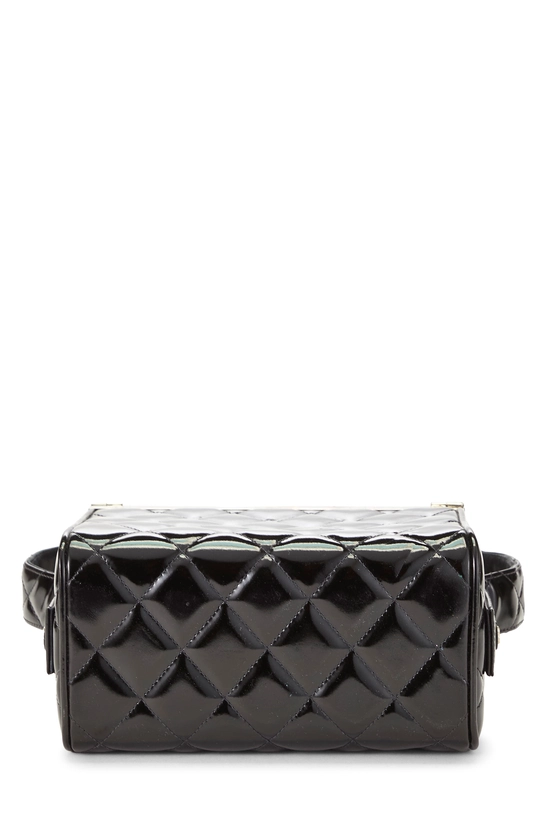Black Quilted Lambskin Box Vanity Small, , large image number 4