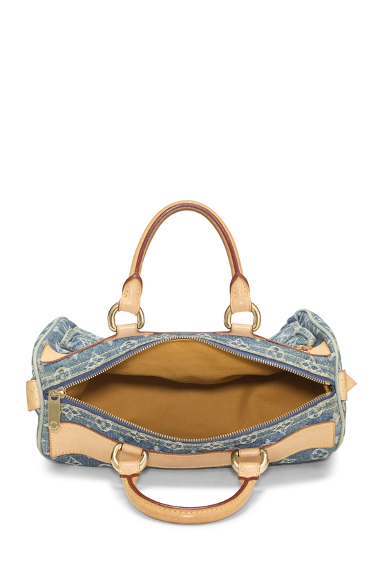 Blue Monogram Denim Neo Speedy, , large image number 5