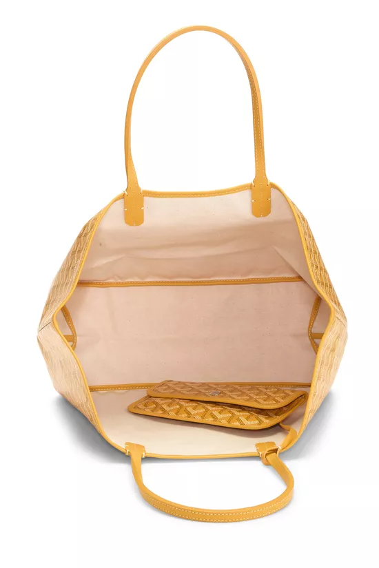 Yellow Goyardine Canvas Saint-Louis PM, , large image number 5