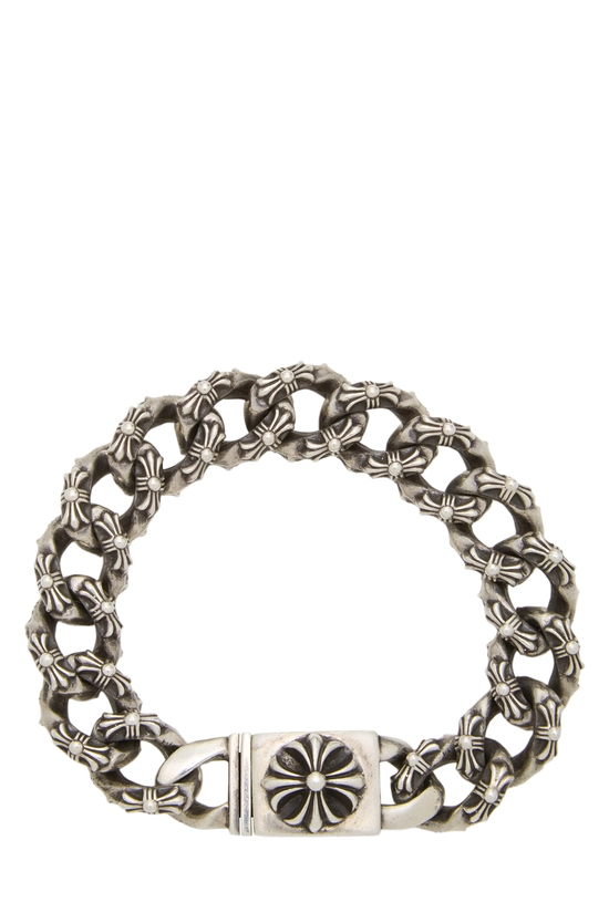 Sterling Silver Extra Fancy Link Bracelet, , large image number 0