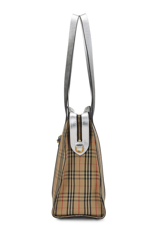 100% authentic Burberry Haymarket Papillon handbag