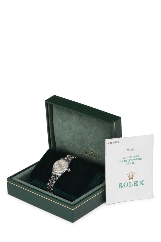 Silver Stainless Steel Datejust 79240 26mm, , large image number 1