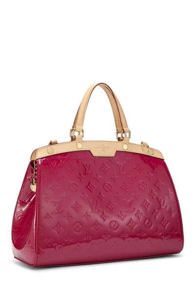 Louis Vuitton Rose Pop Monogram Vernis Brea MM — photo 2