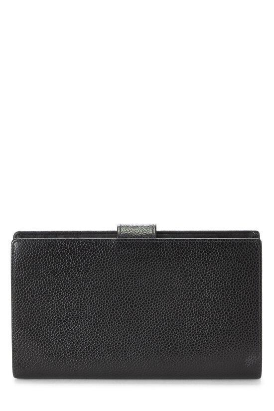Black Caviar Timeless 'CC' Long Wallet, , large image number 2