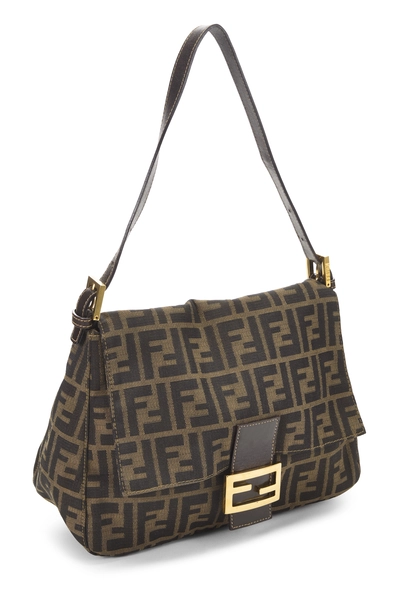 Fendi Brown Zucca Canvas Mama — photo 2