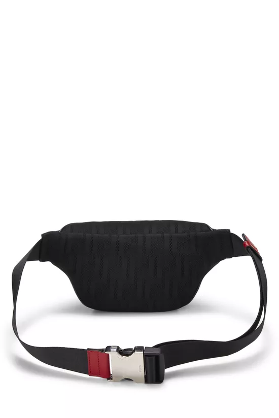 Black Mesh Zucca Belt Bag, , large image number 3