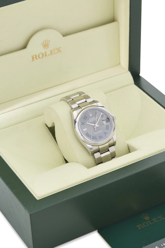 Rolex Stainless Steel Datejust Wimbledon 126200 36mm, , large image number 7