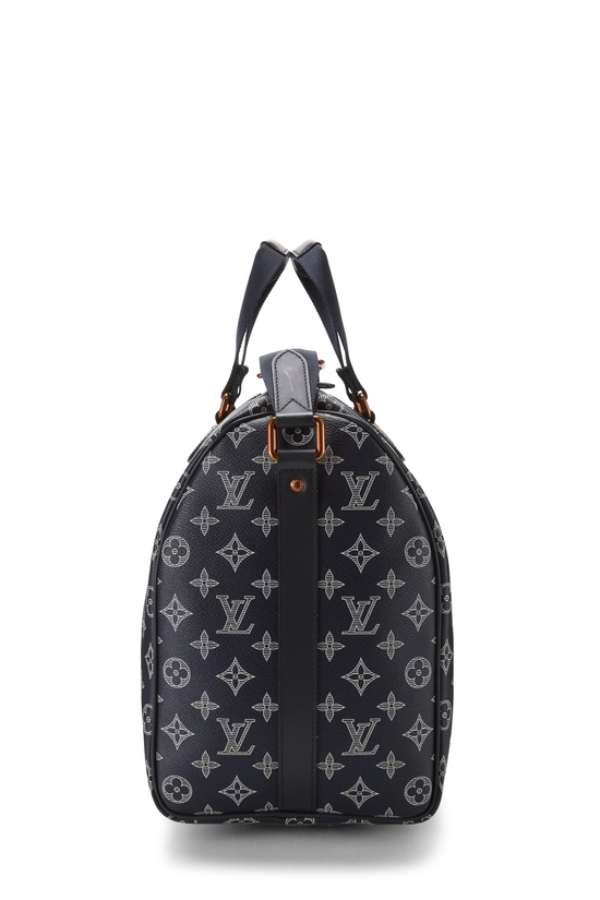 Pre-Owned Kim Jones x Louis Vuitton Navy Monogram Upside Down 