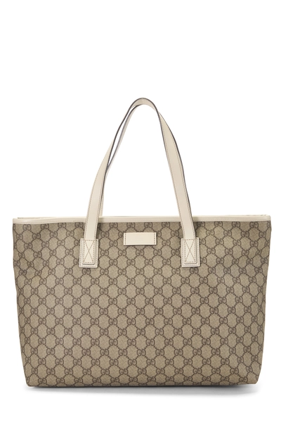 Gucci Original GG Supreme Canvas Tote