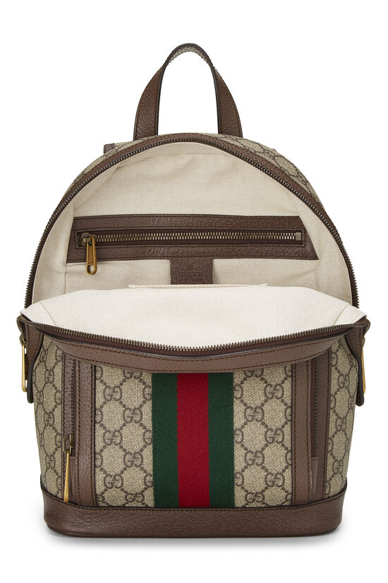 Original GG Supreme Canvas Ophidia Backpack Small, , large image number 5