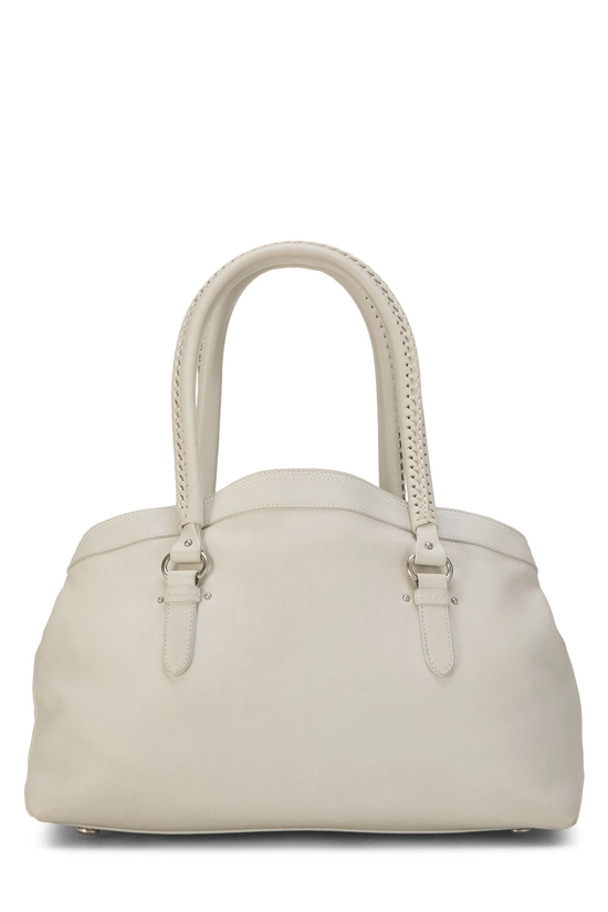 White Calfskin My Dior Frame Bag, , large image number 3