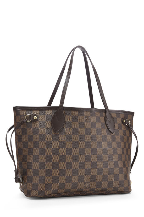 Louis Vuitton 2008 pre-owned Damier Ebene Neverfull MM Tote Bag