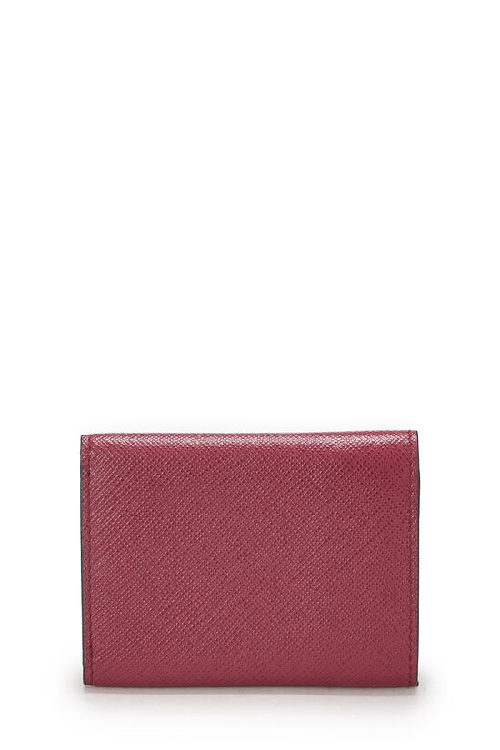 Multicolor Saffiano Compact Wallet, , large image number 2