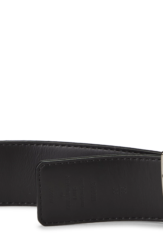 Black Monogram Eclipse Ceinture Initiales 90, , large image number 3