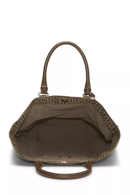 Brown Zucchino Canvas Tote, , large image number 5