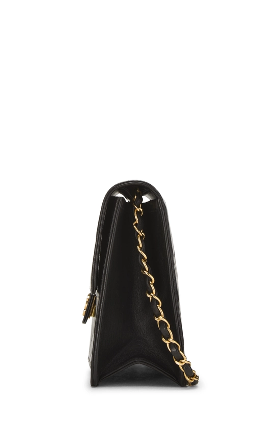 Black Quilted Lambskin Ex Flap Small, , large image number 2