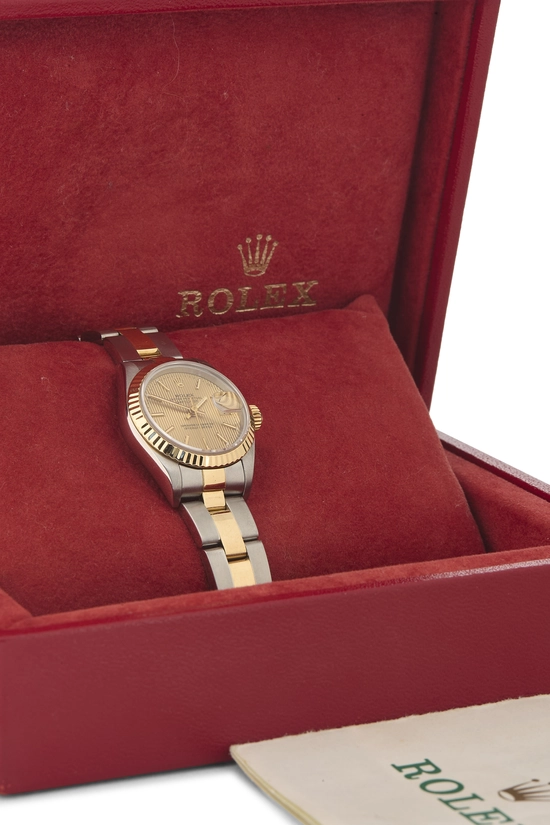 Two-Tone Tapestry Dial Datejust 69173 26mm, , large image number 8