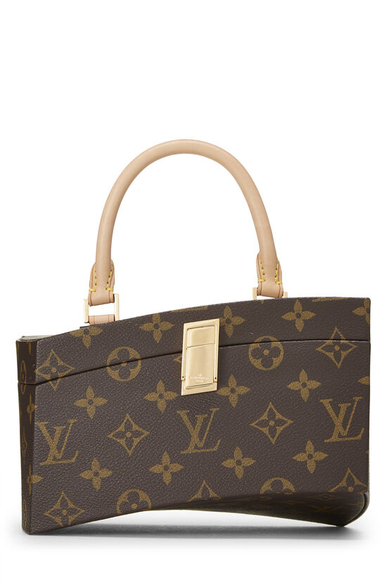 Louis Vuitton Monogram Luggage Tag Charm Bracelet with Box