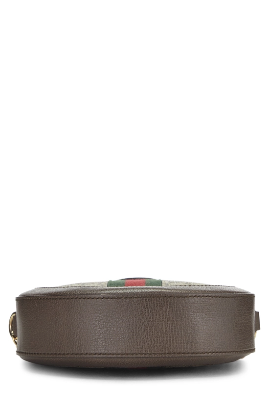 Brown GG Supreme Ophidia Round Shoulder Bag Mini, , large image number 4