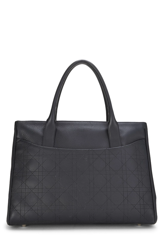 Black Calfskin D Buckle Tote, , large image number 3