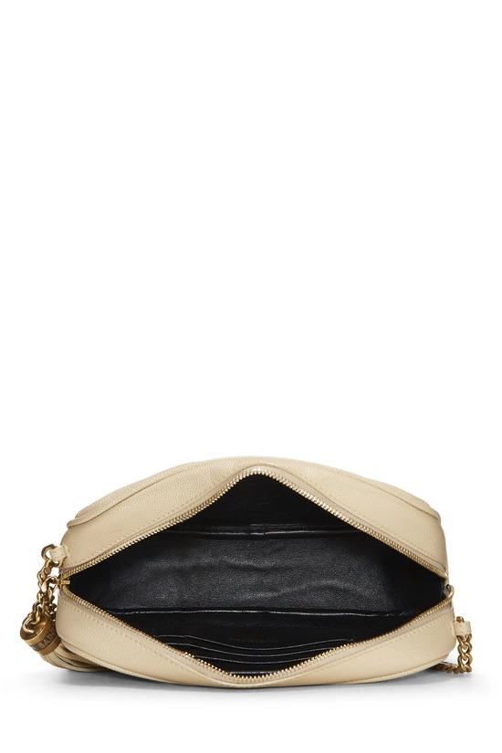 White Grainy Leather Lou Camera Bag Mini, , large image number 5