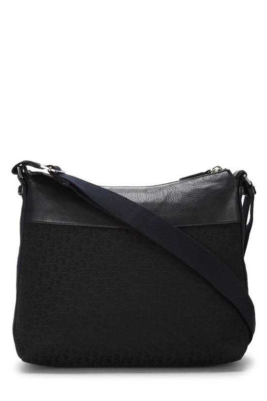 Black Canvas Street Chic Shoulder Bag, , large image number 3