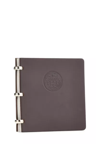 Brown Leather Notebook, , large