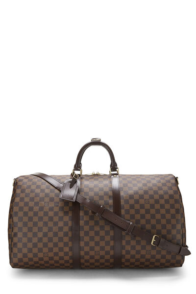 Damier Ebene Keepall Bandouliere 55