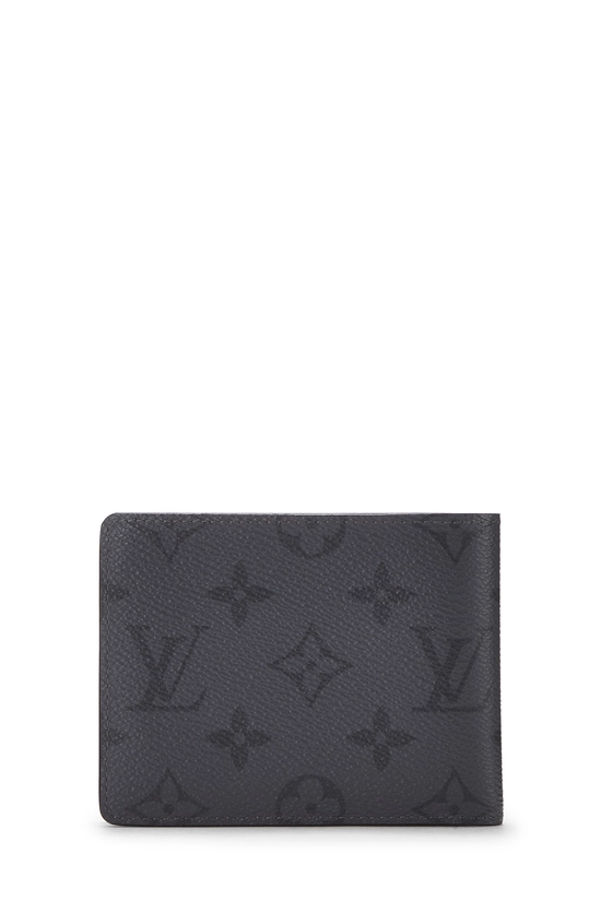 Grey Monogram Eclipse Reverse Slender Wallet, , large image number 2