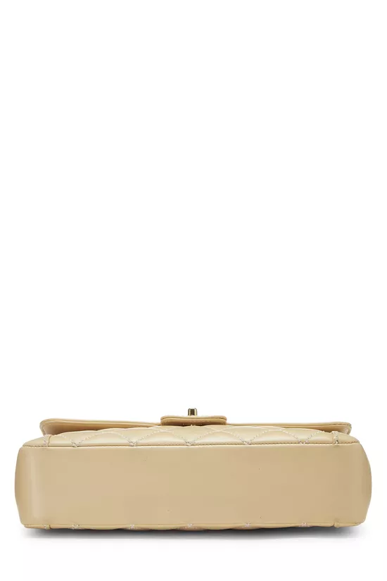 Beige Calfskin Wild Stitch Top Handle Bag, , large image number 4