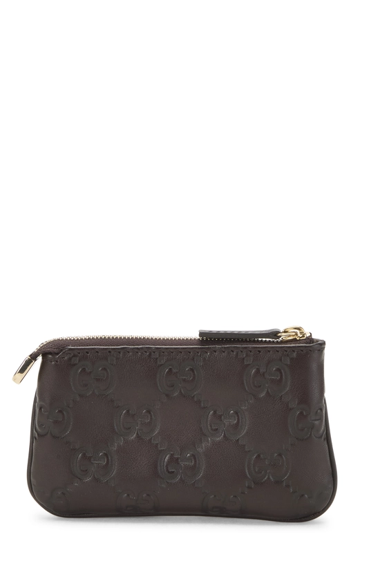 Brown Guccissima Key Holder, , large image number 2