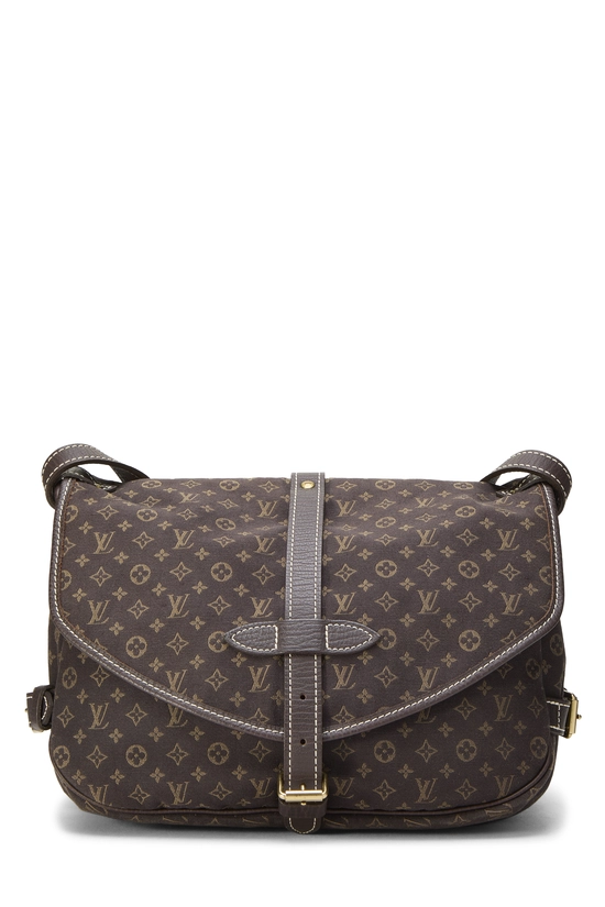 Brown Monogram Mini Lin Saumur 30, , large image number 0