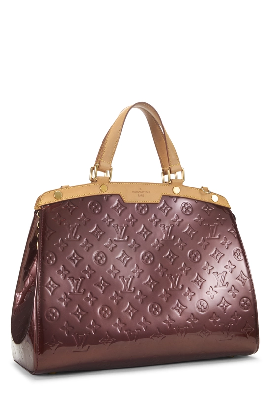 Burgundy Monogram Vernis Brea GM, , large image number 1