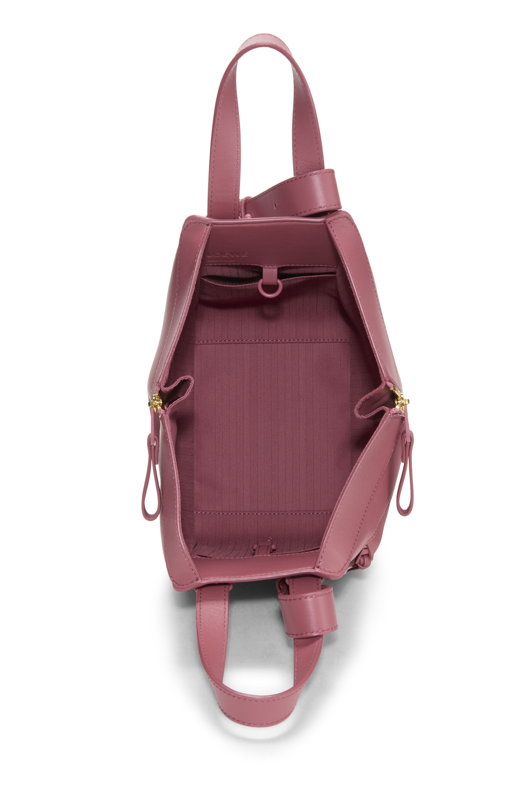 Pre-Owned Pink Calfskin Compact Hammock Bag QWB5S83PPB000