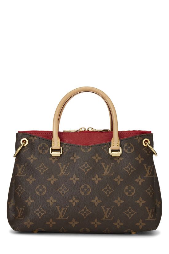 Red Monogram Canvas Pallas BB, , large image number 0