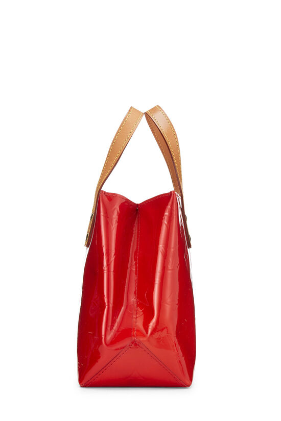 Louis Vuitton Mini Reade Red Vernis Leather Tote Bag at 1stDibs