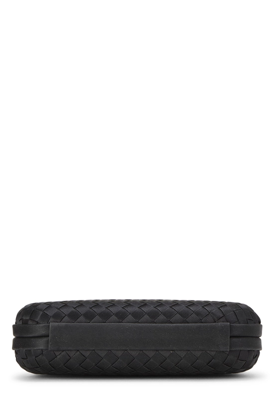 Black Satin Clutch, , large image number 4