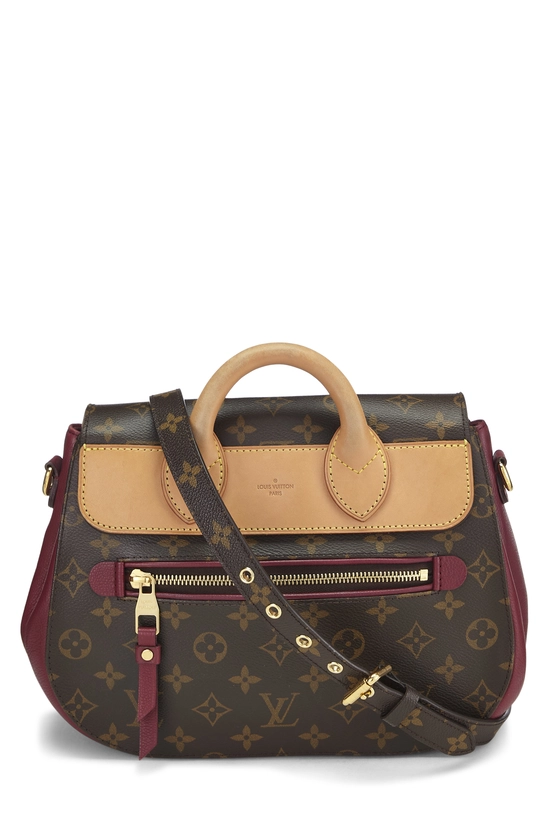 Bordeaux Monogram Canvas Eden MM , , large image number 3