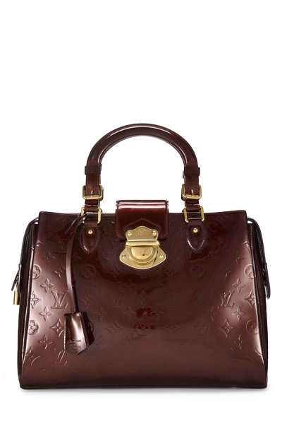 Louis Vuitton Red Monogram Vernis Melrose Avenue