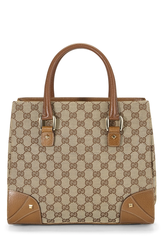 Original GG Canvas Studded Handbag, , large image number 3