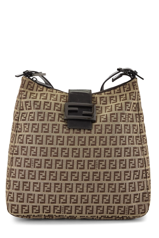 Brown Zucchino Shoulder Bag, , large image number 0