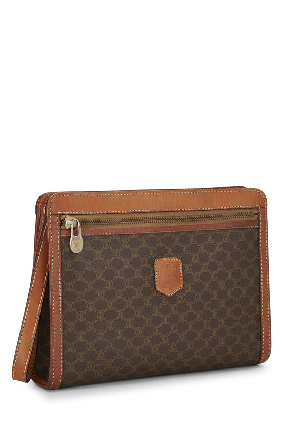 Brown Coated Canvas Macadam Clutch, , large image number 1