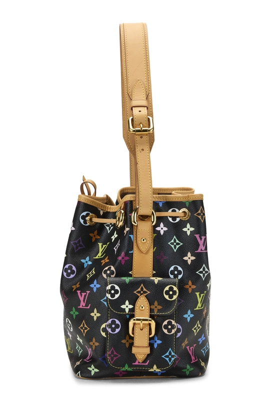 Takashi Murakami x Louis Vuitton Black Monogram Multicolore No&eacute; Petite, , large image number 2