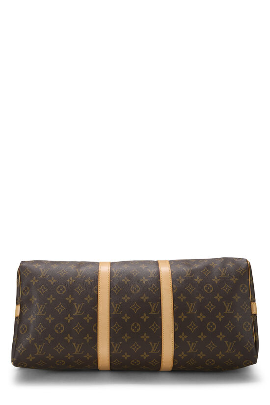 Monogram Canvas Keepall Bandouliere 50, , large image number 4