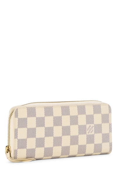 Damier Azur Clemence Wallet, , large