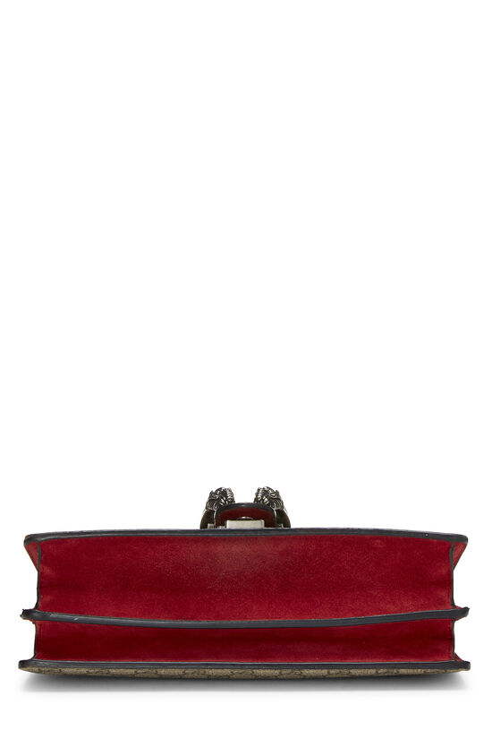 Gucci Red GG Supreme Canvas Dionysus Shoulder Bag Small QFB1I277RH000