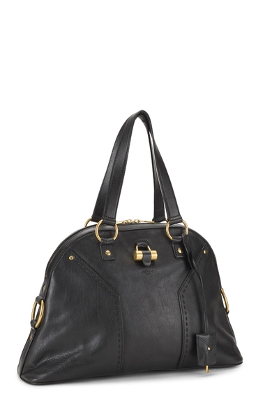 Black Leather Muse Large, , large