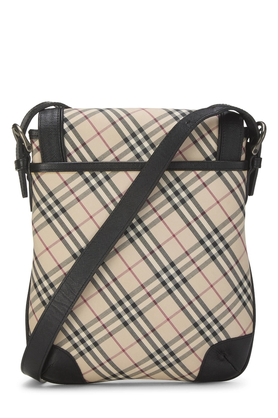 Black House Check Jacquard Turnlock Crossbody Medium, , large image number 3