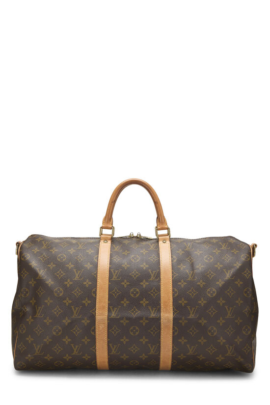 Monogram Canvas Keepall Bandouliere 50, , large image number 0