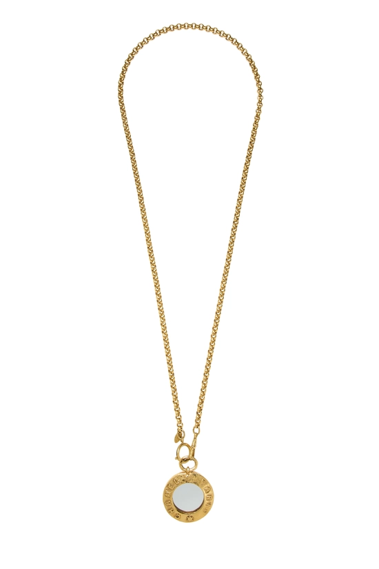 Gold Mirror Necklace, , large image number 0
